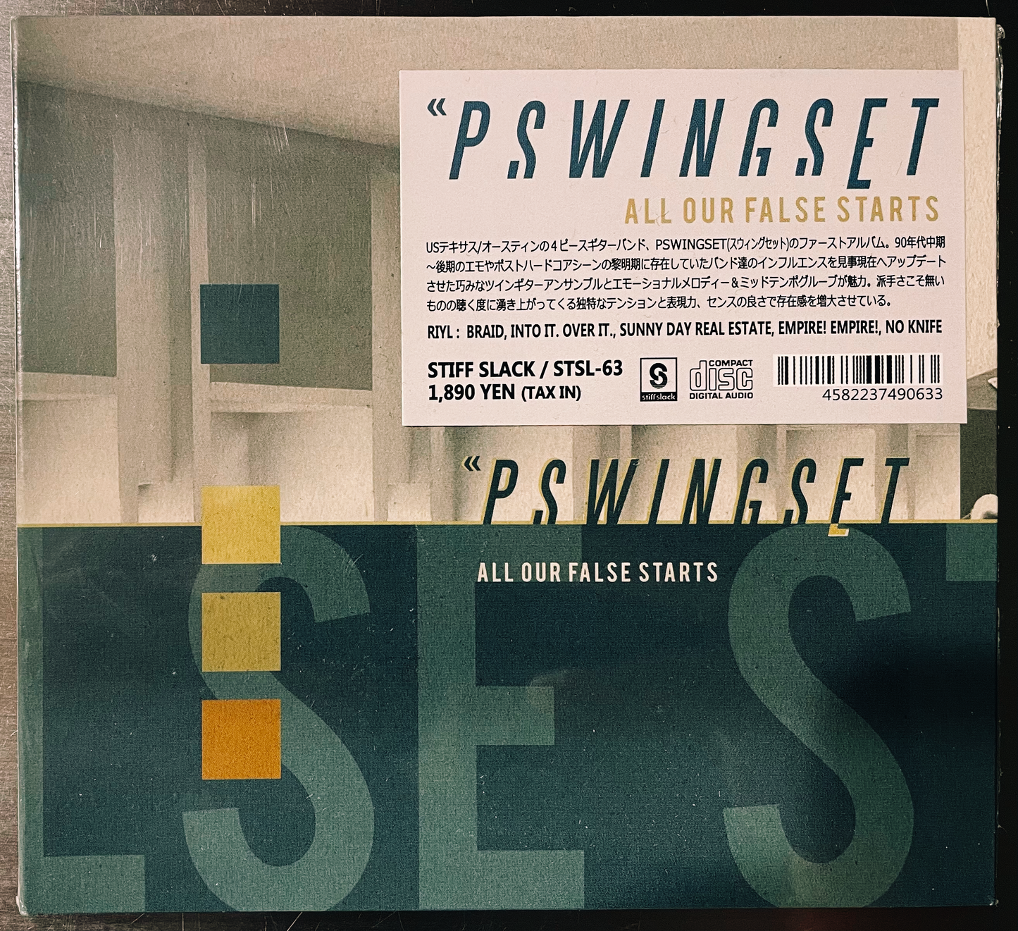 Pswingset - All Our False Starts (Japanese Import CD)